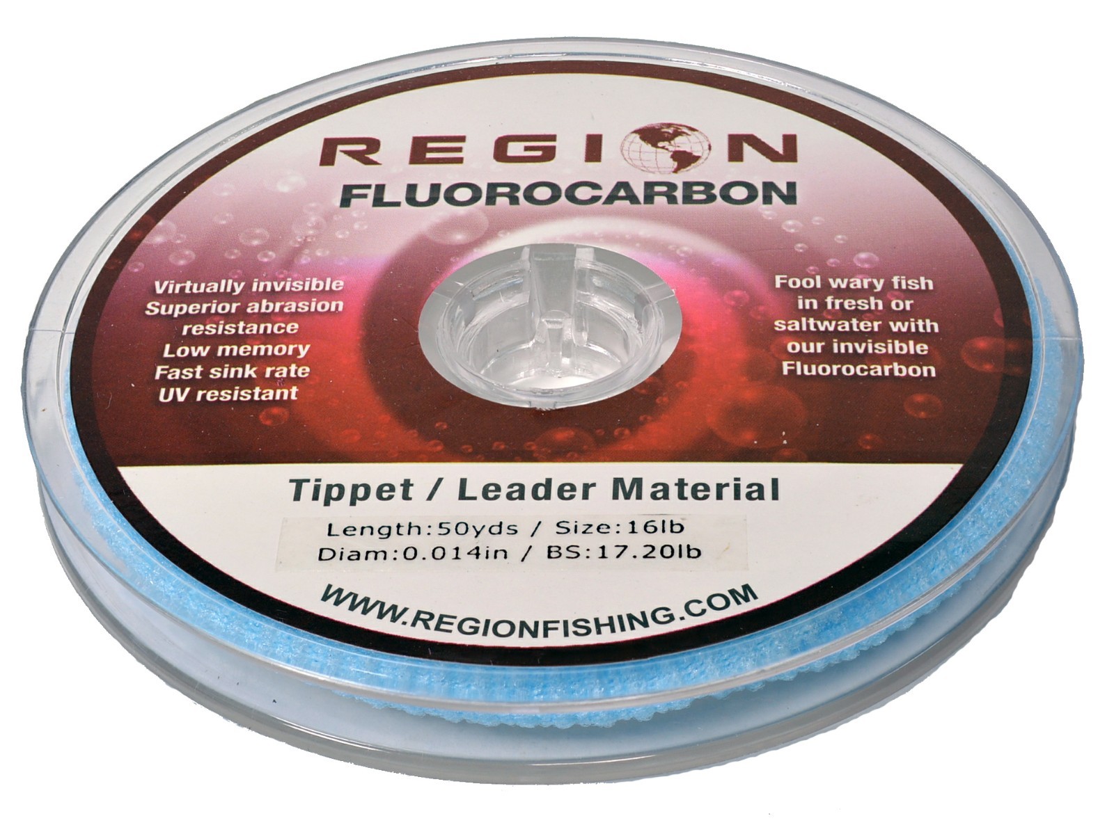 50YD Fluorocarbon Leader / Tippet Ultra Clear Fishing Line – Select