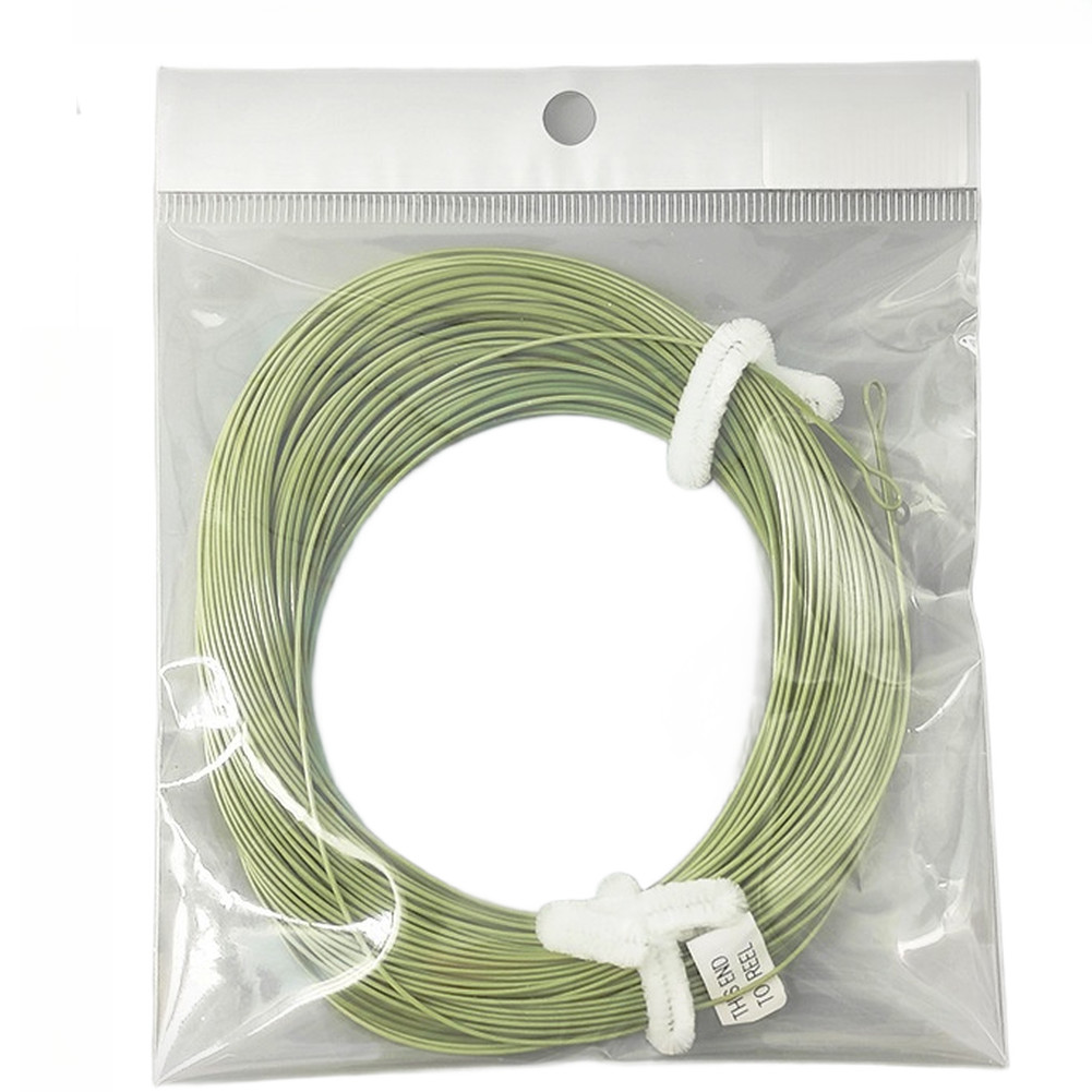 Moss Green WF Fly Line 100FT 3IPS Sinking Designed for Shallow Streams