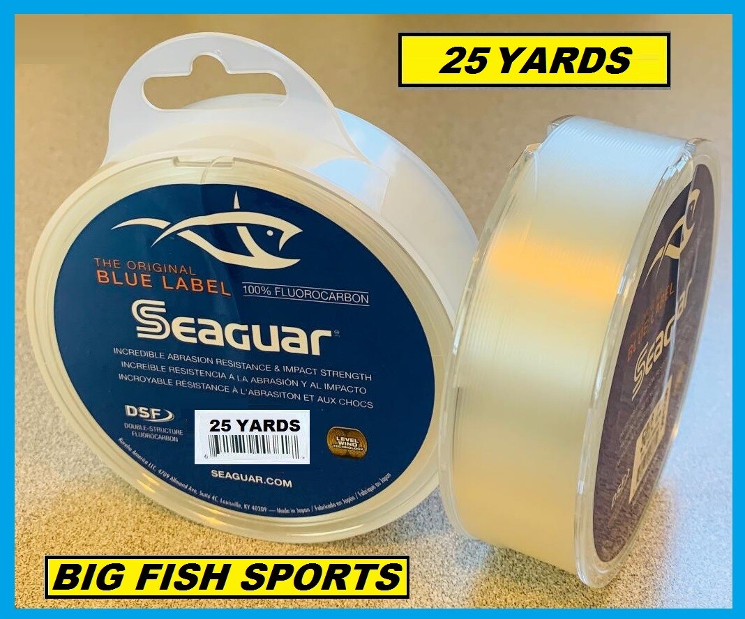SEAGUAR BLUE LABEL FLUOROCARBON Leader 40lb/ 25yd NEW! 40 FC 25 FREE USA SHIP!