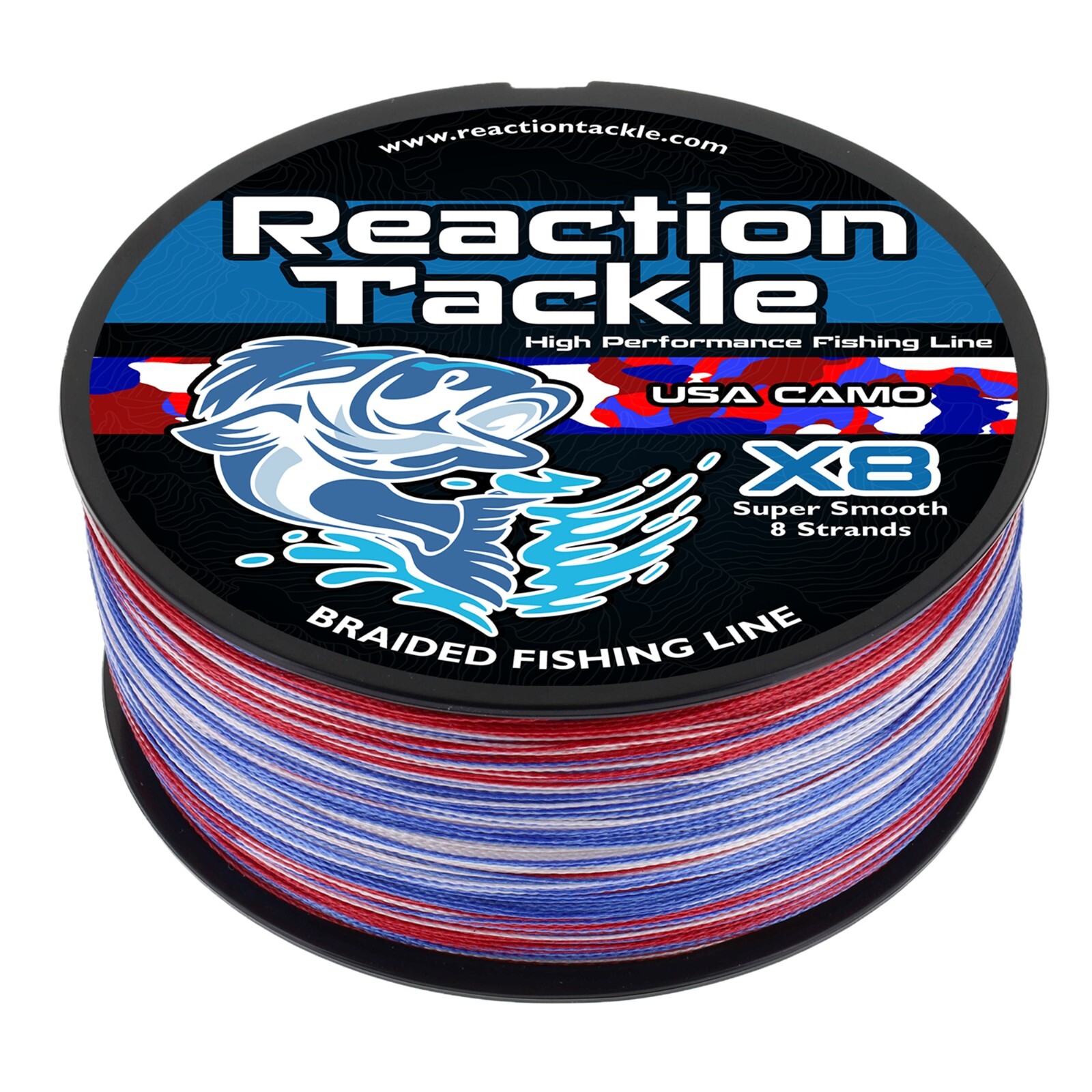 Reaction Tackle High Performance Braided Fishing Line / Braid – USA CAMO