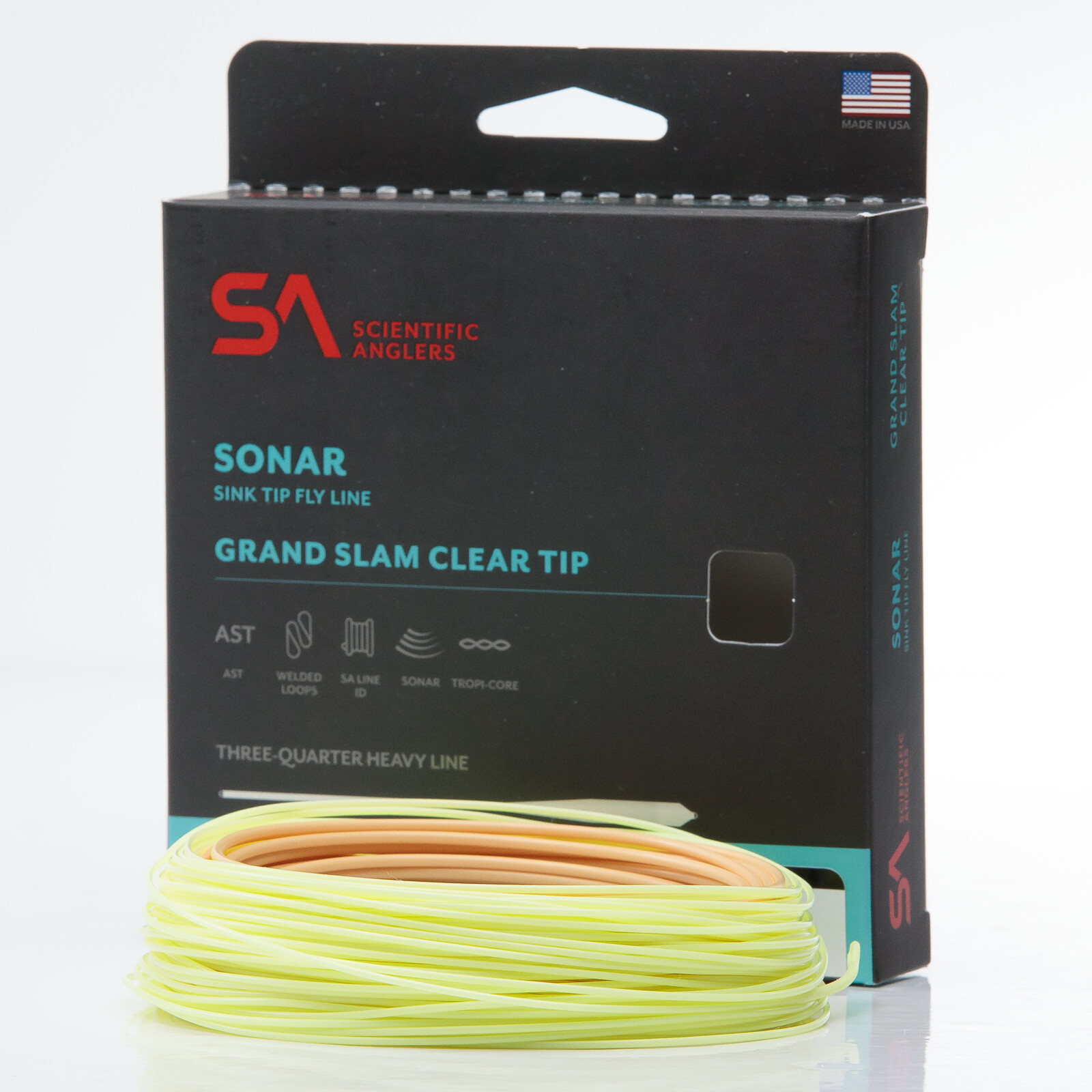 Scientific Anglers Sonar Grand Slam Clear Tip Fly Line – FREE FAST SHIPPING