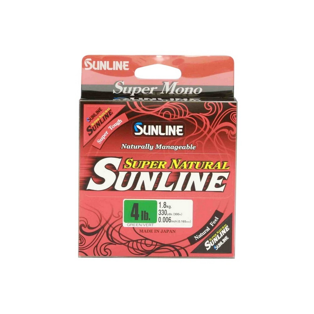 Sunline Super Natural Fishing Line 330yds