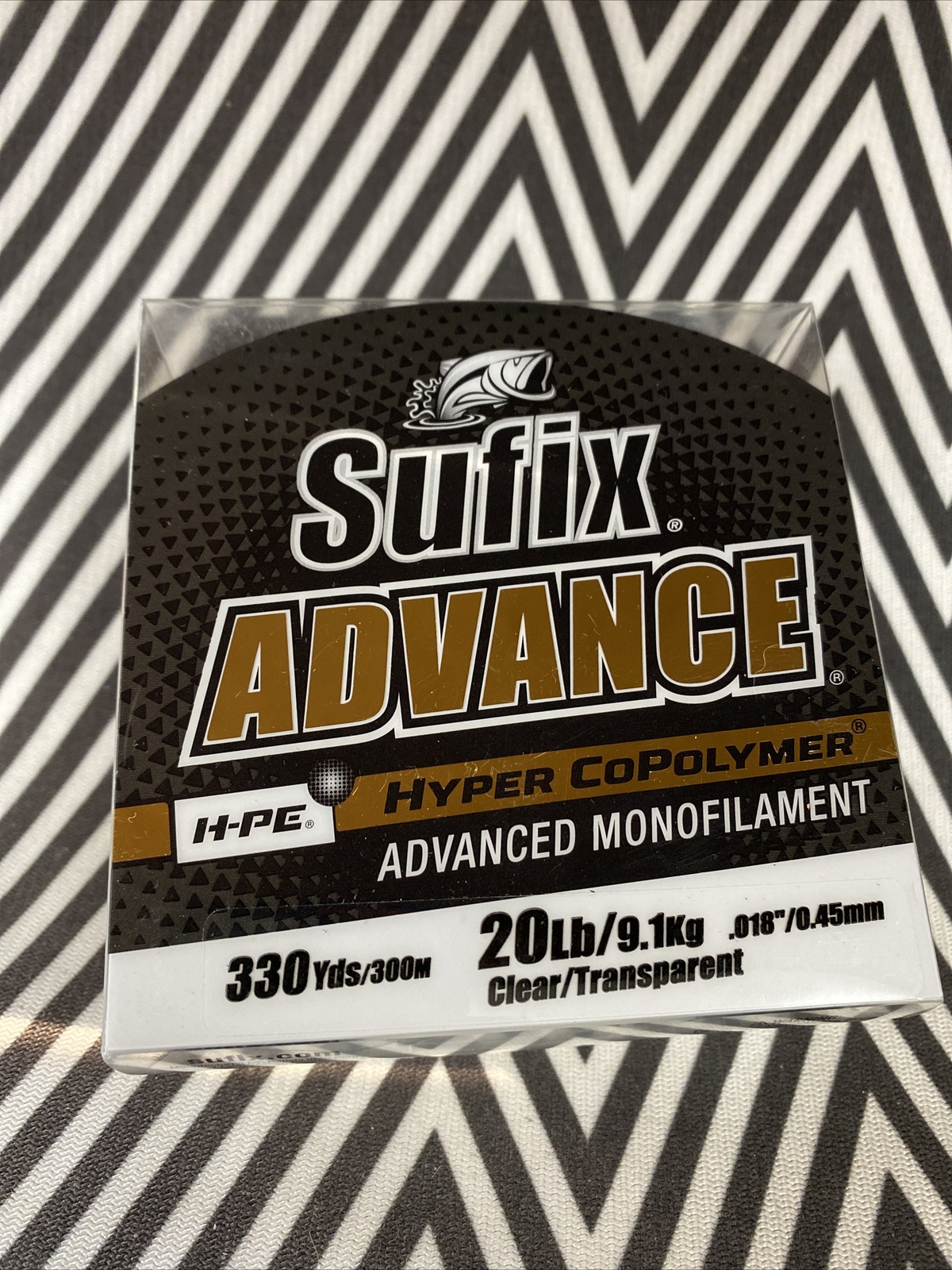 Sufix Advance Clear 20lb Hyper Copolymer Monofilament 330 Yard Fishing Line