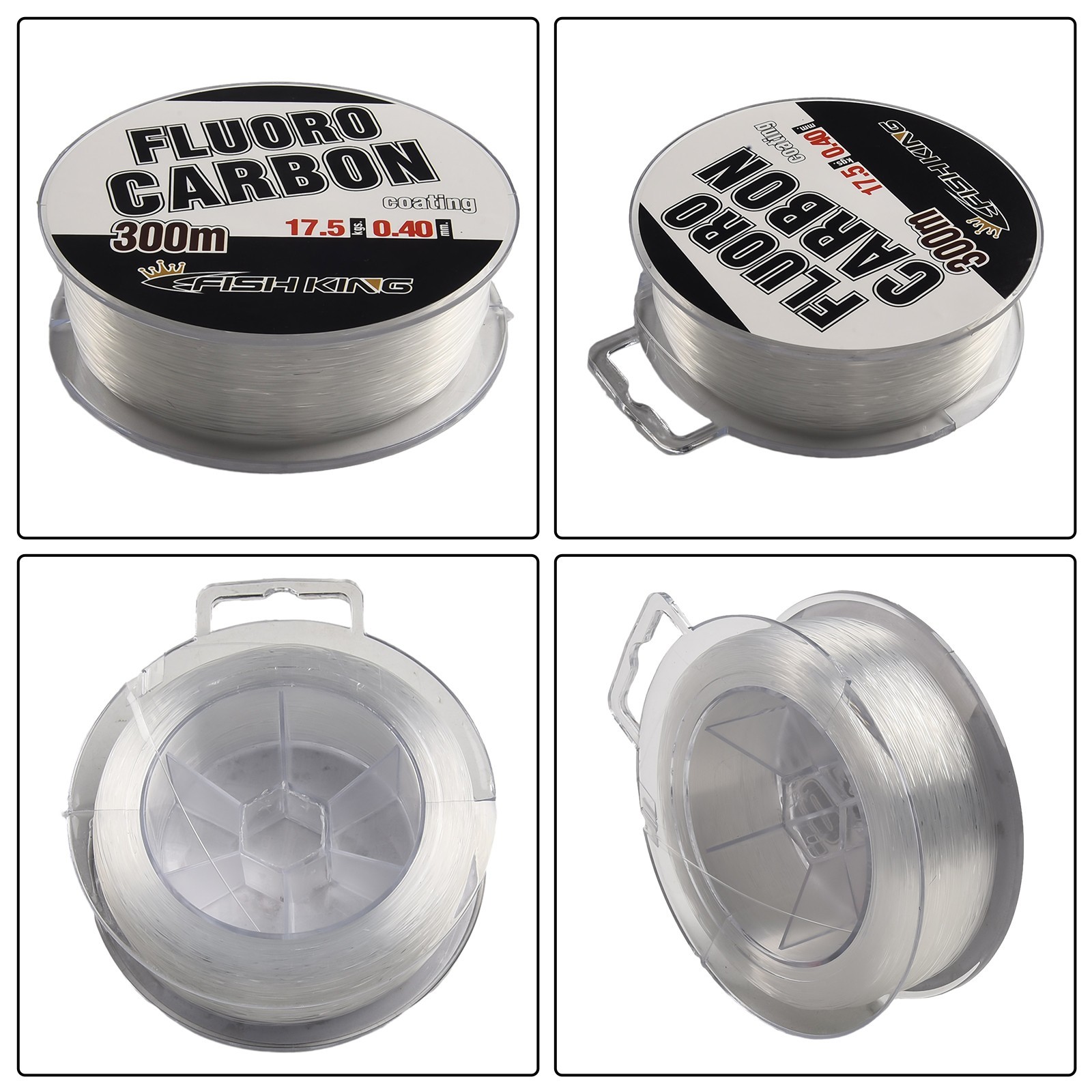 White Carbon Fiber Line 300m Carbon Fiber Fish Fluorocarbon High Quality
