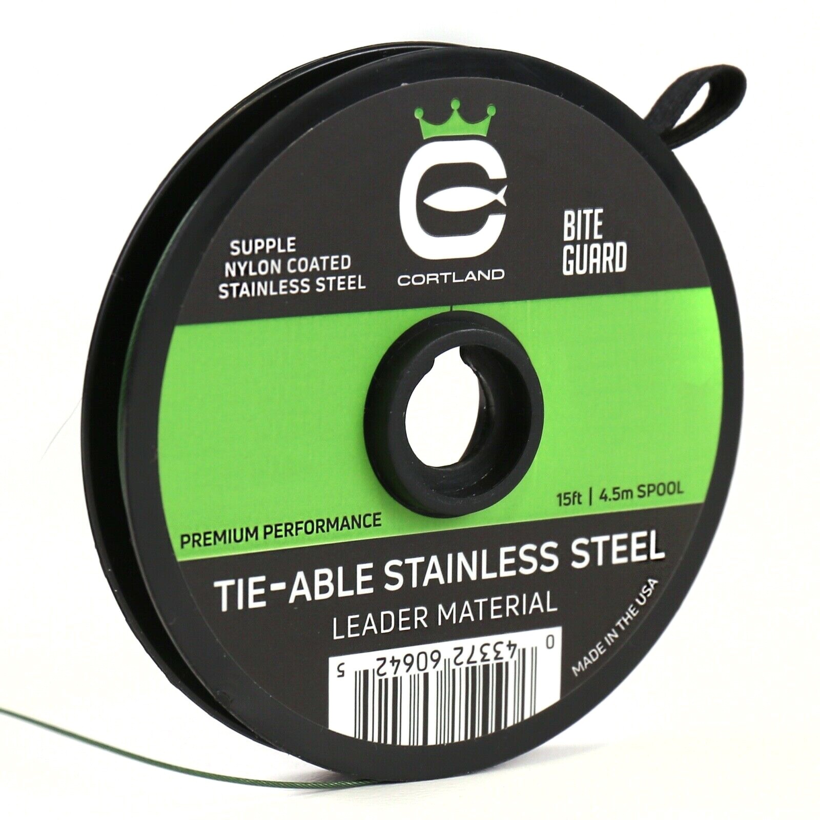 Cortland Tie-able Stainless Steel Leader Material – ALL SIZES – FREE SHIPPING