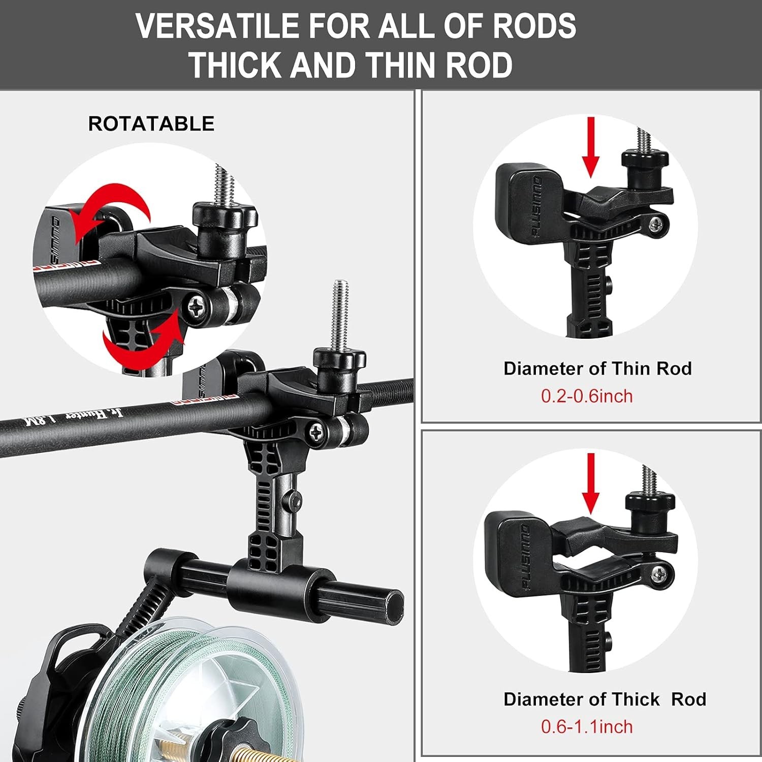Fishing Line Spooler – Compatible with Spinning & Baitcasting Reels