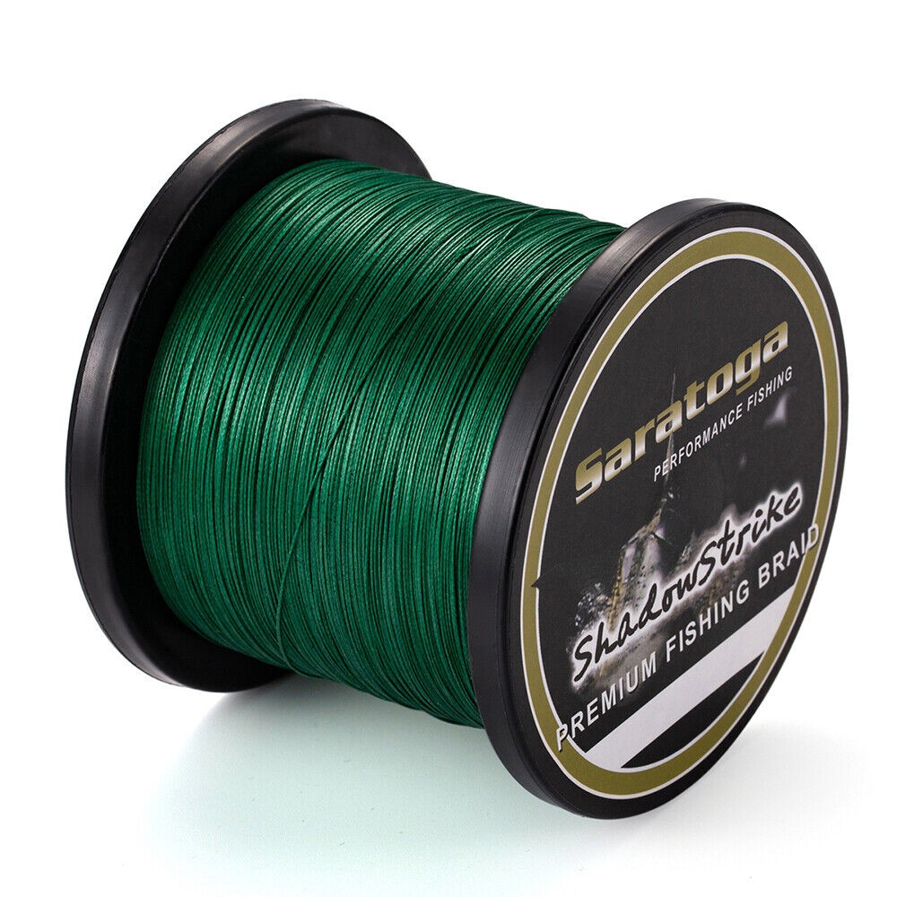 8 Strands Moss Green Power Dynema Braid Fishing Line 100/300M/500M/1000M/2000M
