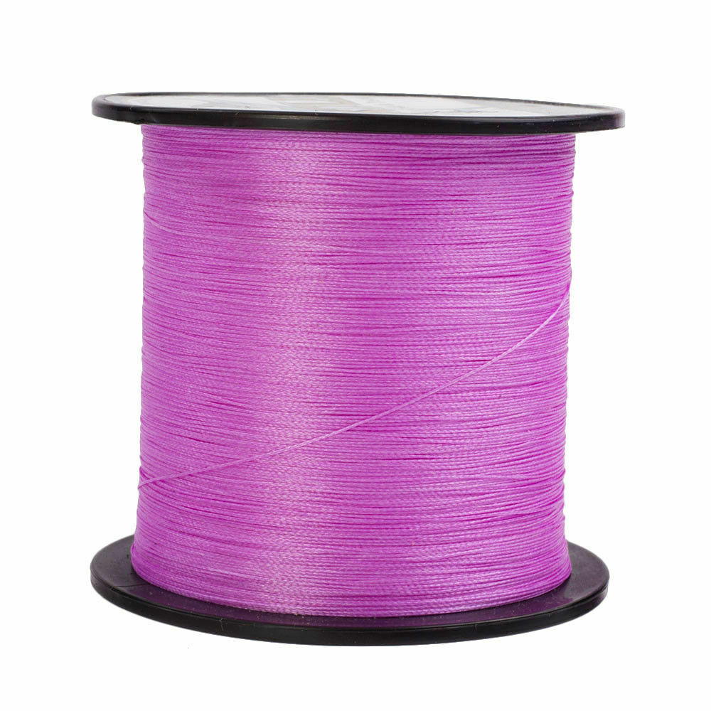 HERCULES Pink 300M 500M 1000M Extreme 4 8 Strands Braided Fishing Line 10-300LB