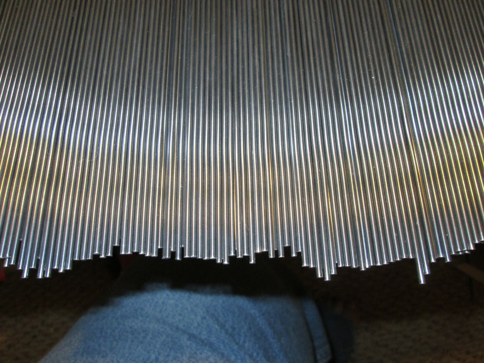 10 PCS. TITANIUM LEADER INLINE – OD. 0.081″ X 15″ LONG – OVER 400 LBS. TEST