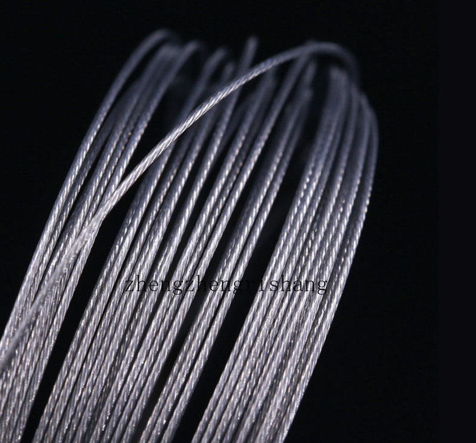 120pcs 25cm Trace Wire Stainless Steel Fishing Line Leaders With Snap & Swivel