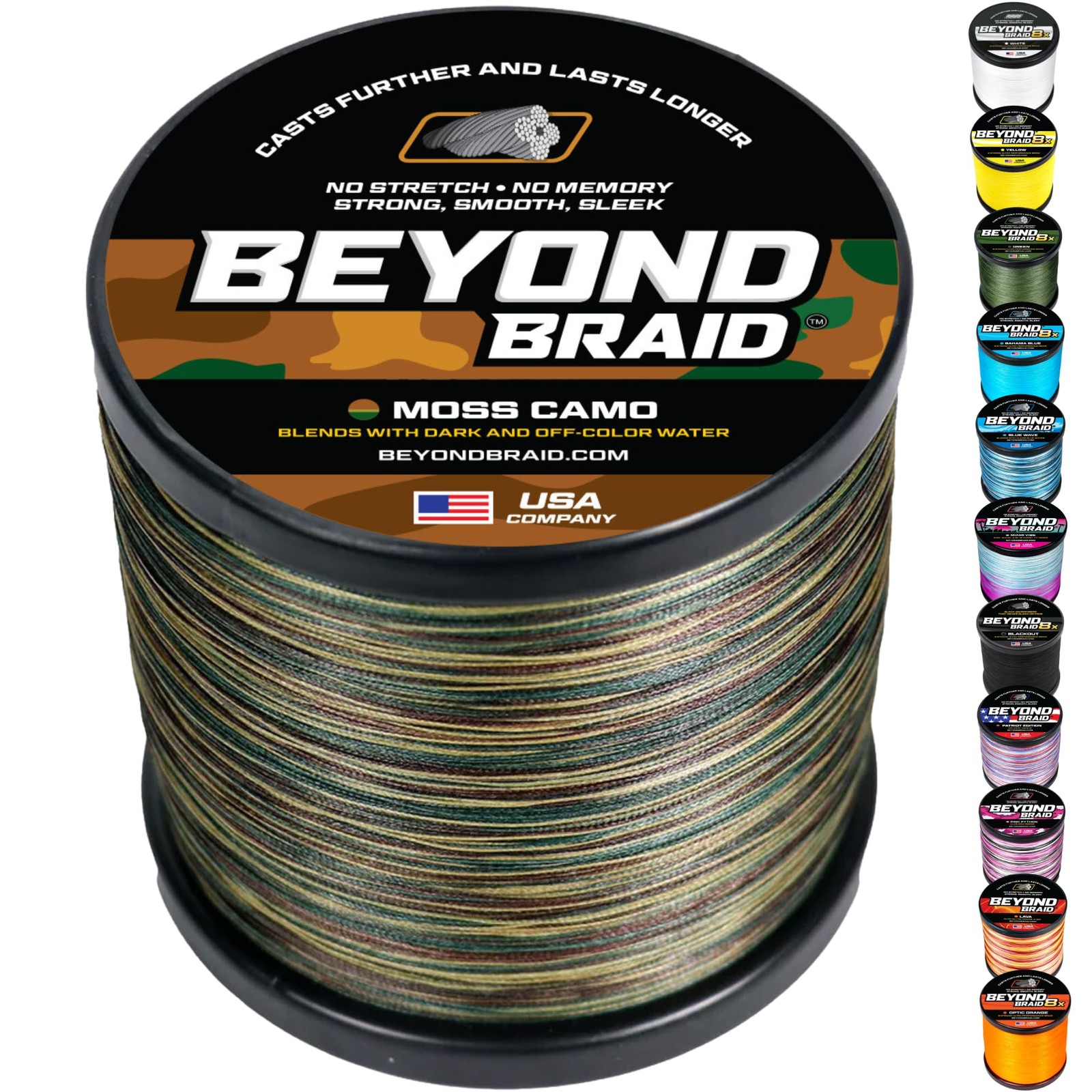 Moss Camo 300 Yards 20lb