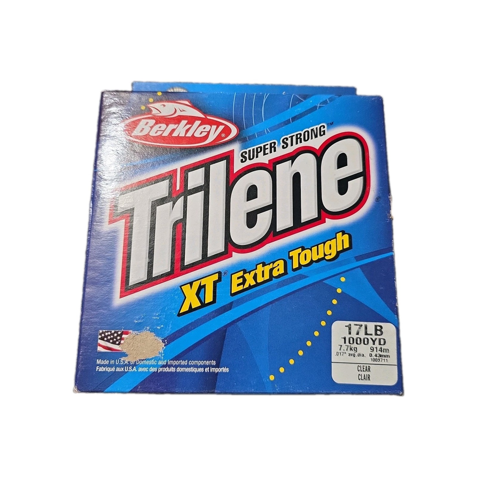 Berkley Trilene XT 1000 Yards 17 lb Fishing Line Clear XTEP17-15