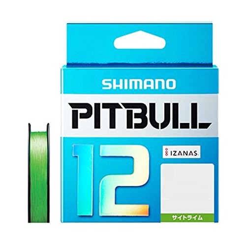 SHIMANO PE Line Pitbull 12 Braids 200m 1.0 23.4lb/ 10.6kg PL-M52R from Japan