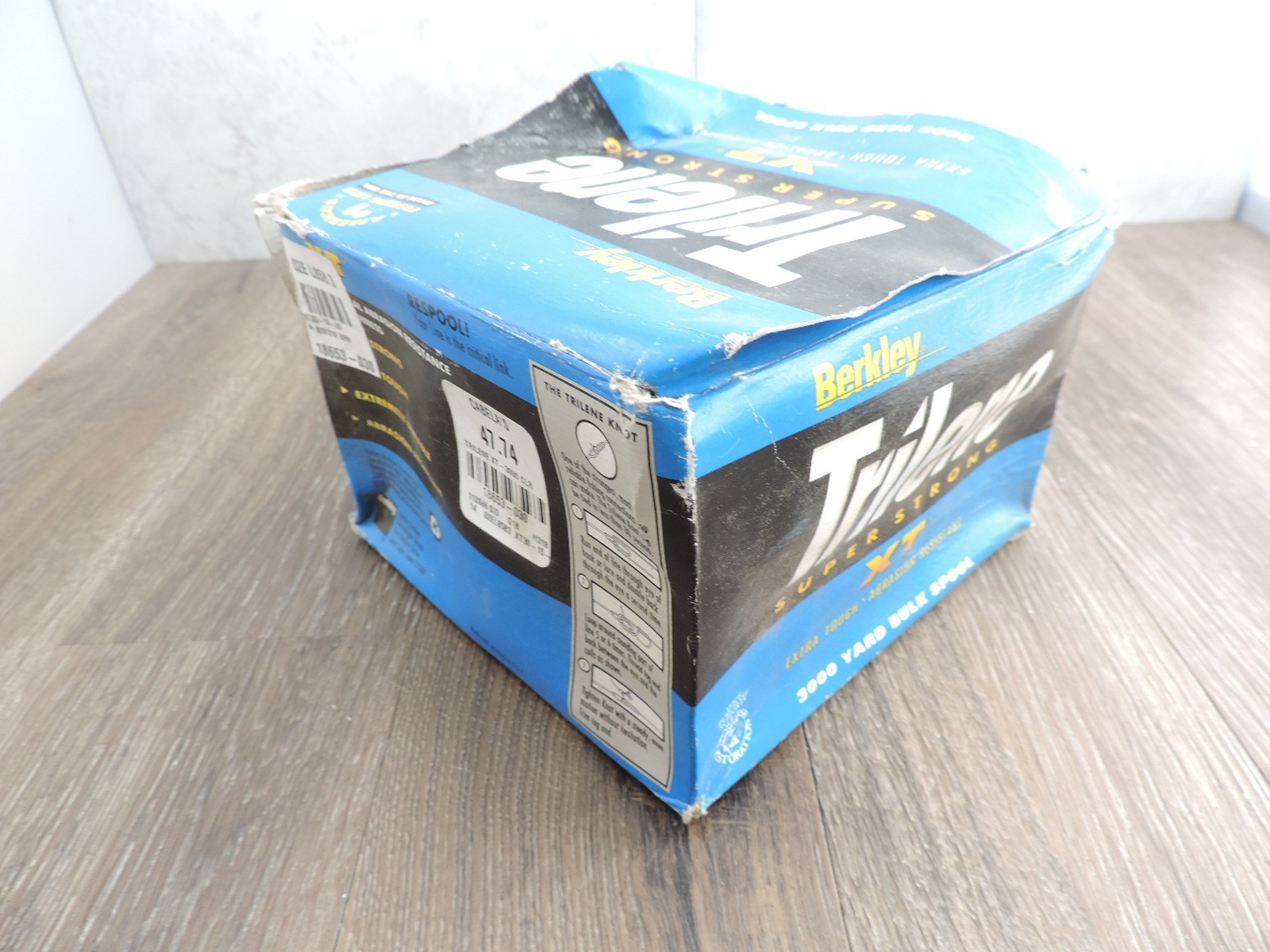 Berkley Trilene Super Strong XT 30LB 3000 Yards .022 Avg Dia Clear Low Visibilit