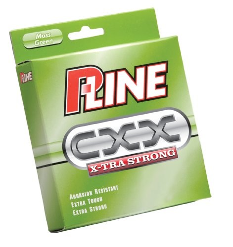 P-Line CXXFG-6 CXX X-Tra Strong Mono Filler Spool 6lb 300yd Moss Green