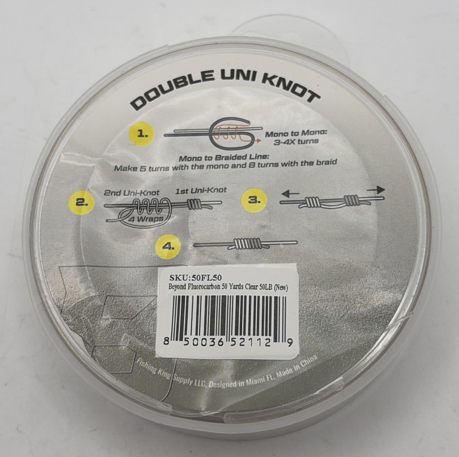 Beyond Fluorocarbon Leader Fishing Line Fluorocarbon Leader – 50LB 50YD 0.70MM