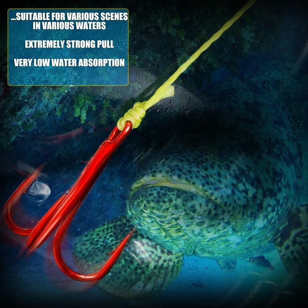 Bakawa 4 Strands Braided Fishing Lines Multifilament Pesca 100m 300m 500m 1000m