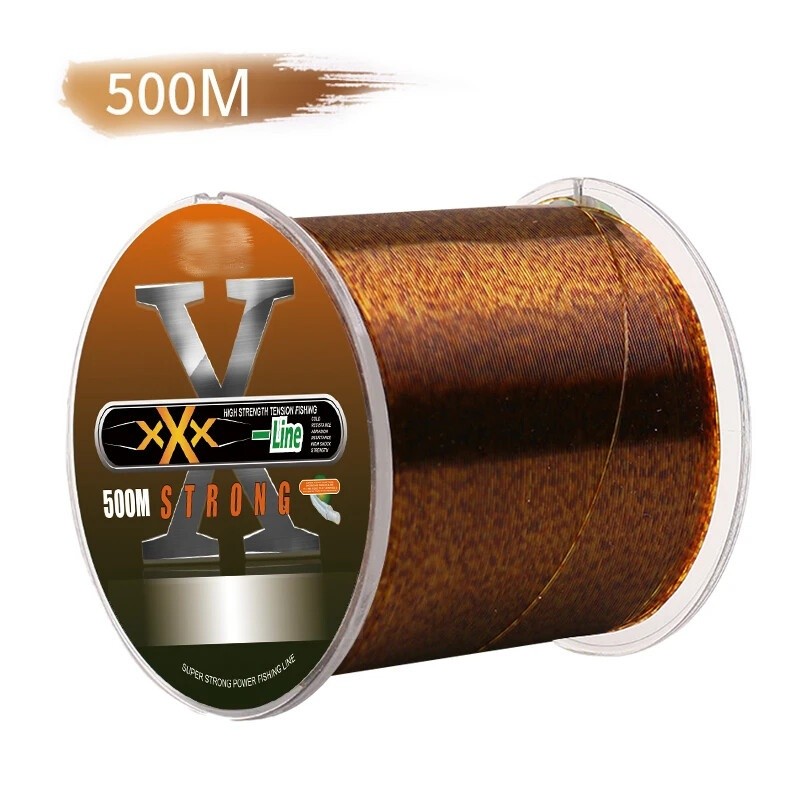 500m Fishing Line Bionic Nylon Coated Line Carp Fishline Fishing Tools