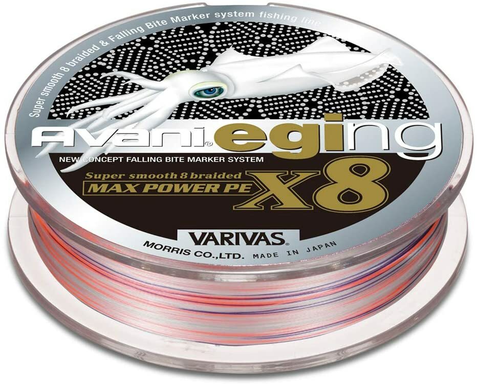 VARIVAS Avani Eging Max Power PE X8 #0.8 16.7lb 150m 04496 JAPAN IMPORT
