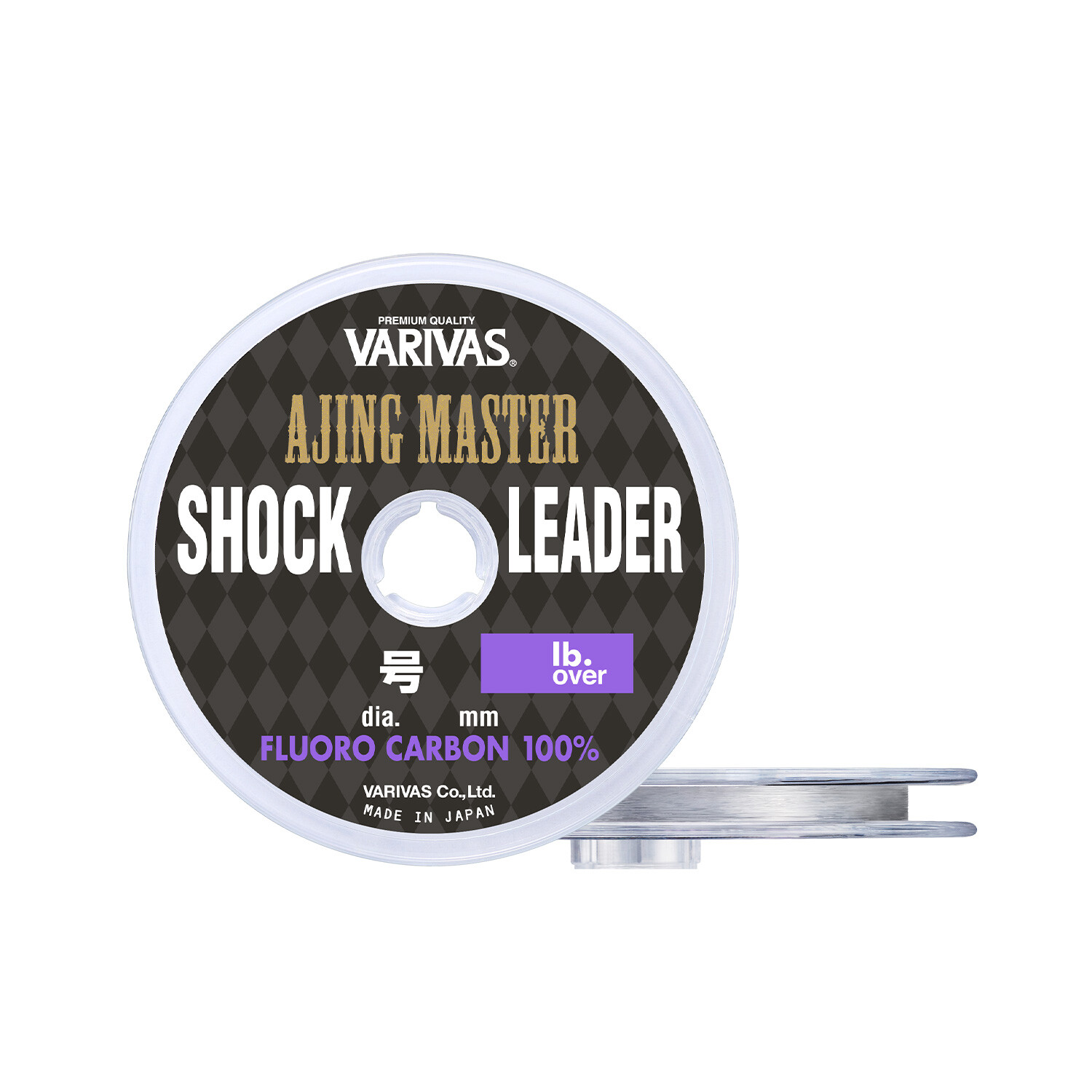 * VARIVAS AJING MASTER Shock Leader Fluorocarbon #Natural, Over lb variation