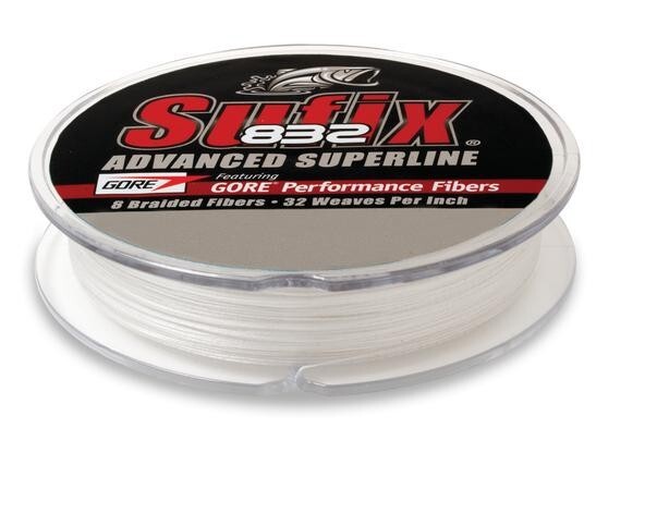 Sufix 832 Advanced Superline Ghost White 150yd 40lb Test Fishing Line 660-040GH