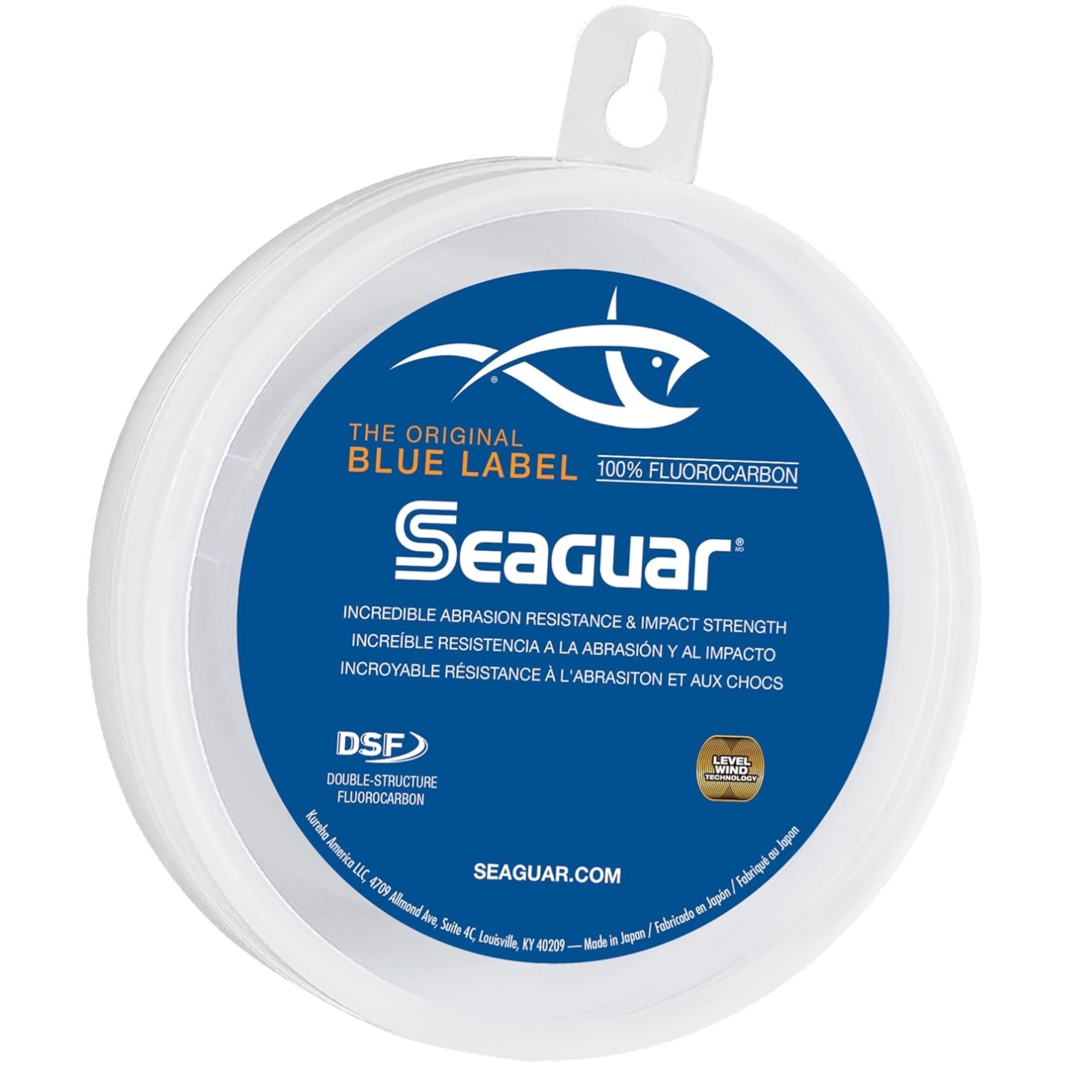 Clear Blue Label Leader Line, Multiple Sizes