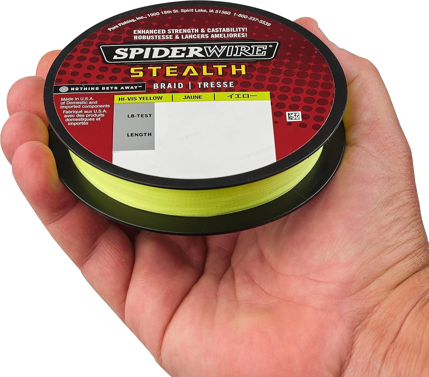 Ultracast Fluorocarbon 200-Yard Spool Clear, Pound 4