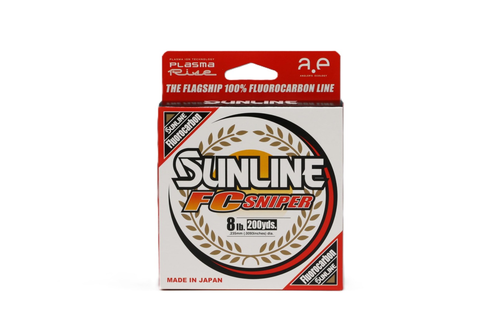 Super FC Sniper Fluorocarbon Fishing Line, 8 Pound 200 Yards, Natural Clear