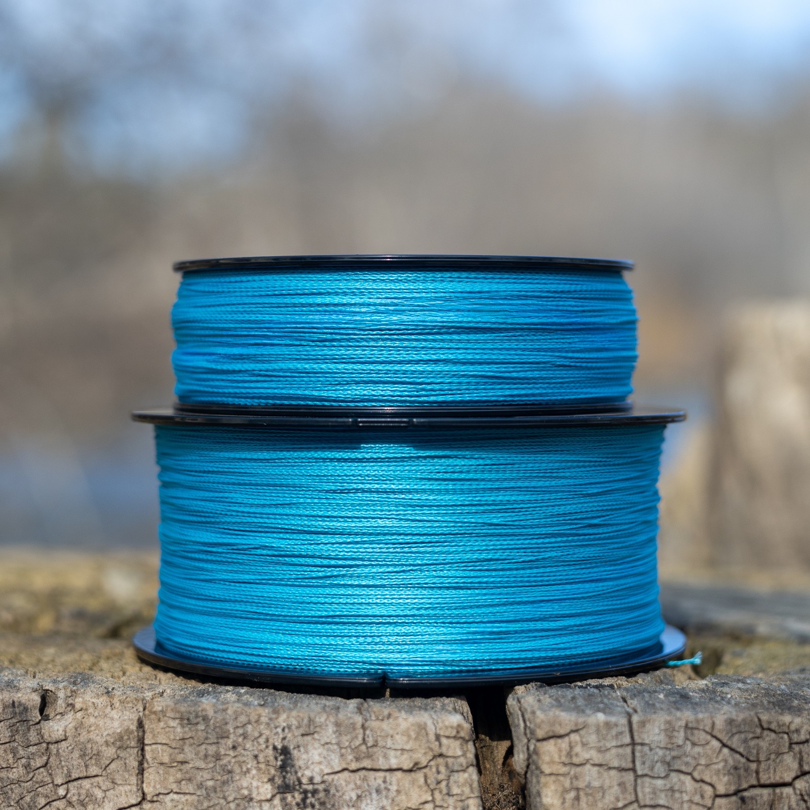 Reaction Tackle High Braided Fishing Line / Braid – Sea Blue 4 and 8 Strand