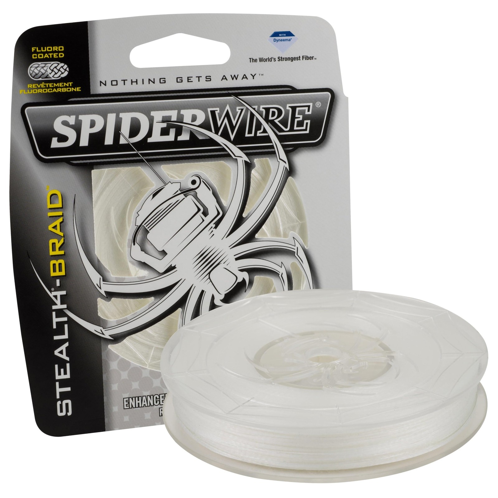 Spiderwire ProSpec Chrome Fluorocarbon Leader Line, 6lb, 125yd