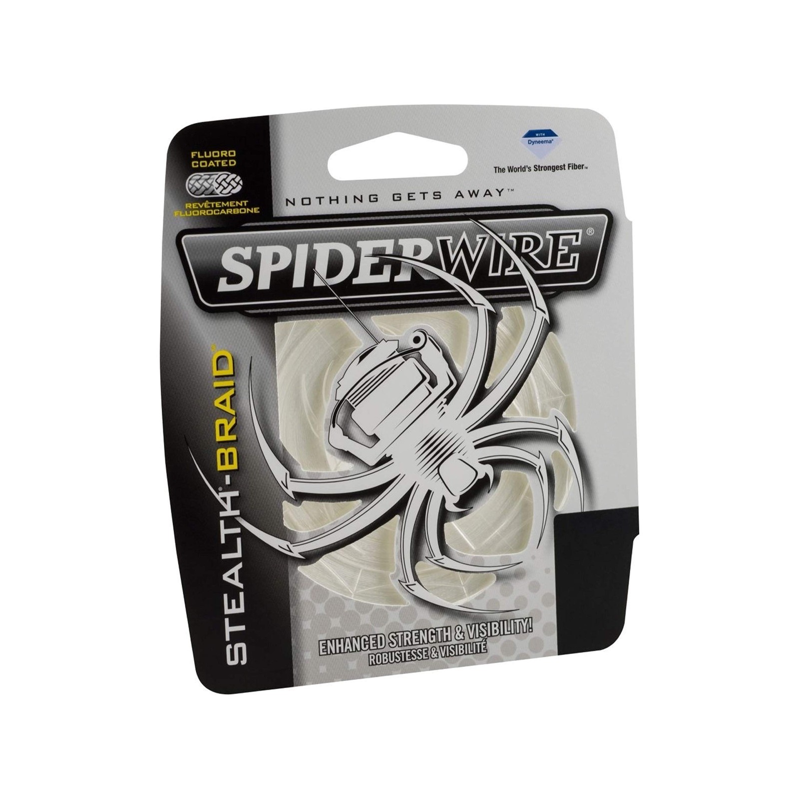 Spiderwire ProSpec Chrome Fluorocarbon Leader Line, 6lb, 125yd