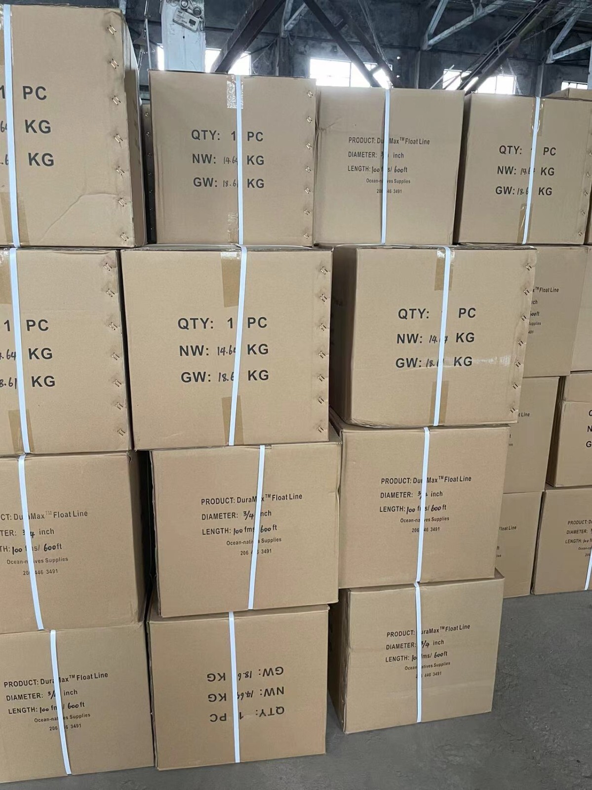1 inch 600ft Foam_core Float Line / Commercial Fishing Lines