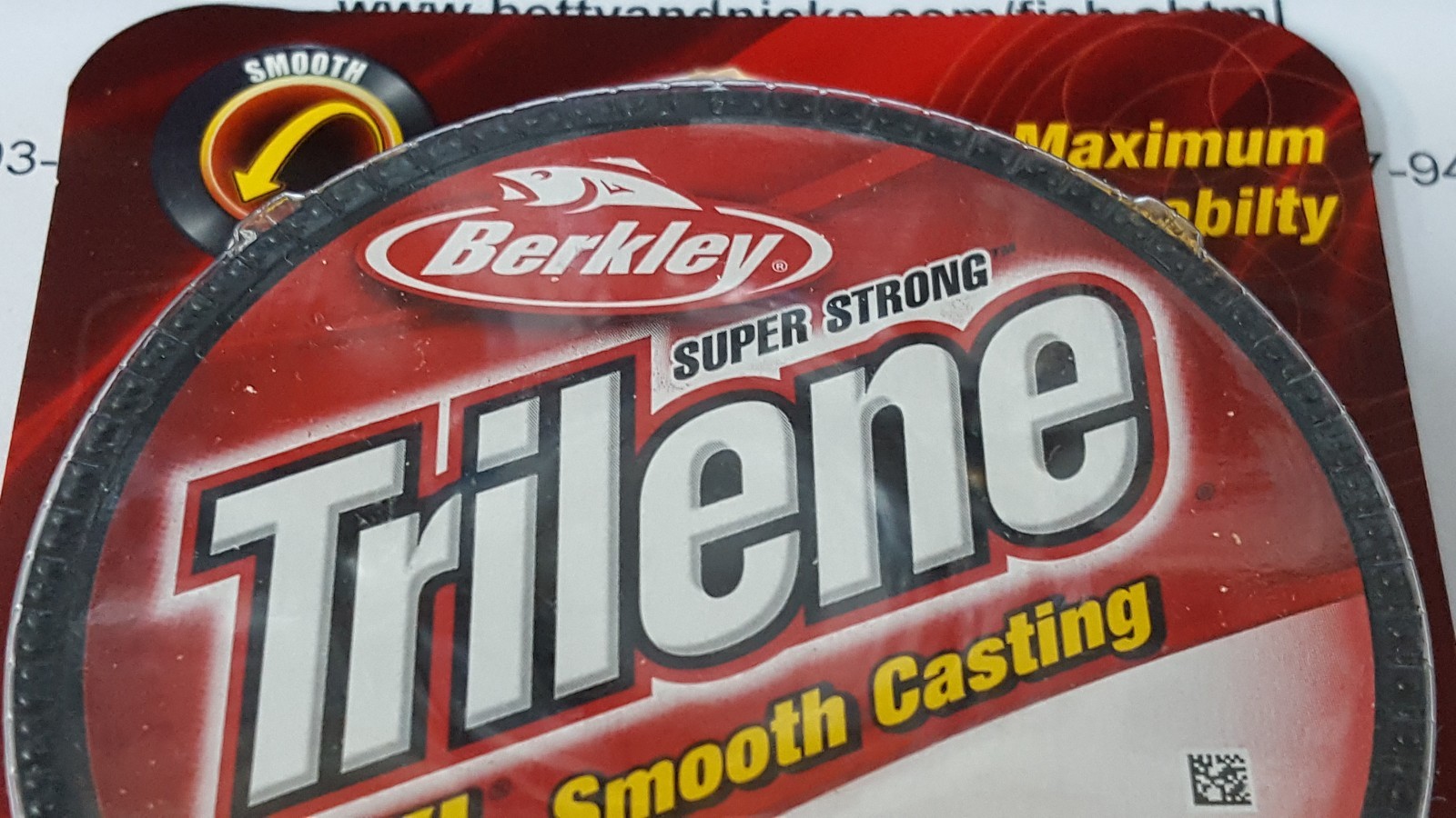 1 Spool Berkley Trilene XL Smooth Casting Clear Mono Line 12 Pound Test 300 Yard