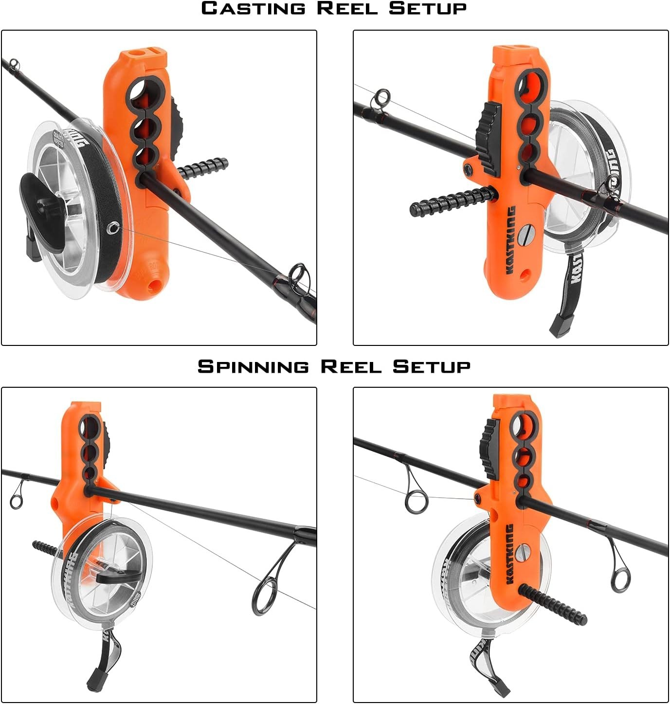 Lightweight Radius Line Spooler – Rust-Resistant, Ambidextrous Fishing Accessory