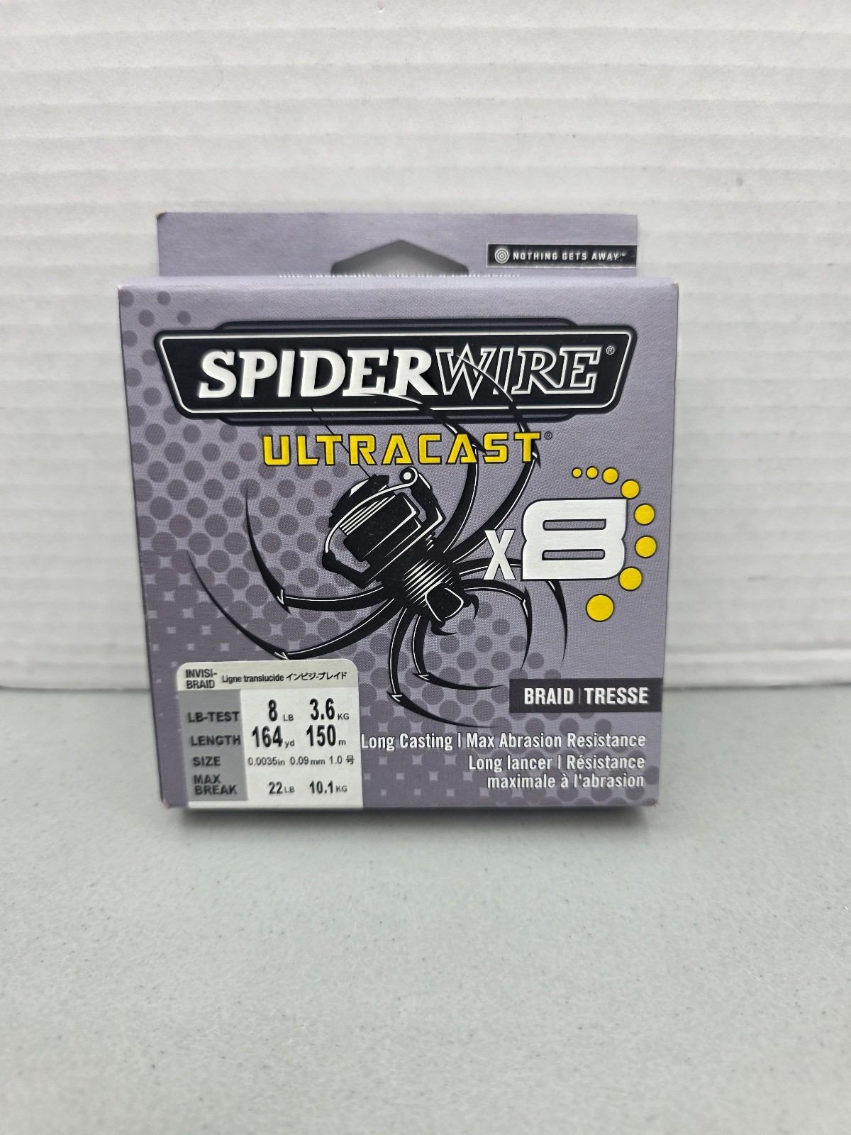 Superline Ultracast Braid, Invisibraid-Translucent, 10lb | 4.5kg, 164yd | 150…