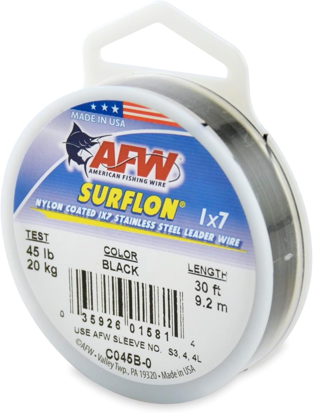 Stealth Nylon Coated Stainless Steel Leader Line for Inshore Offshore Fishing