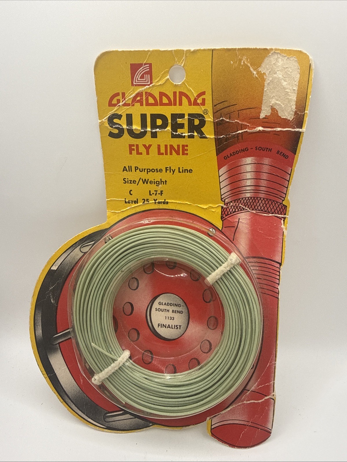 Vintage Floating Fly Line “Super Fly Line ” Size C Green L-7-F