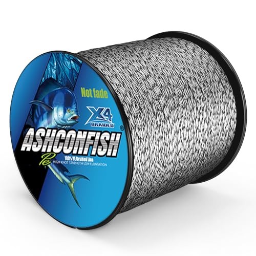 NEW Ashconfish PE Fishing Line Polyethylene Fishing Line 4-Strand 500m Super
