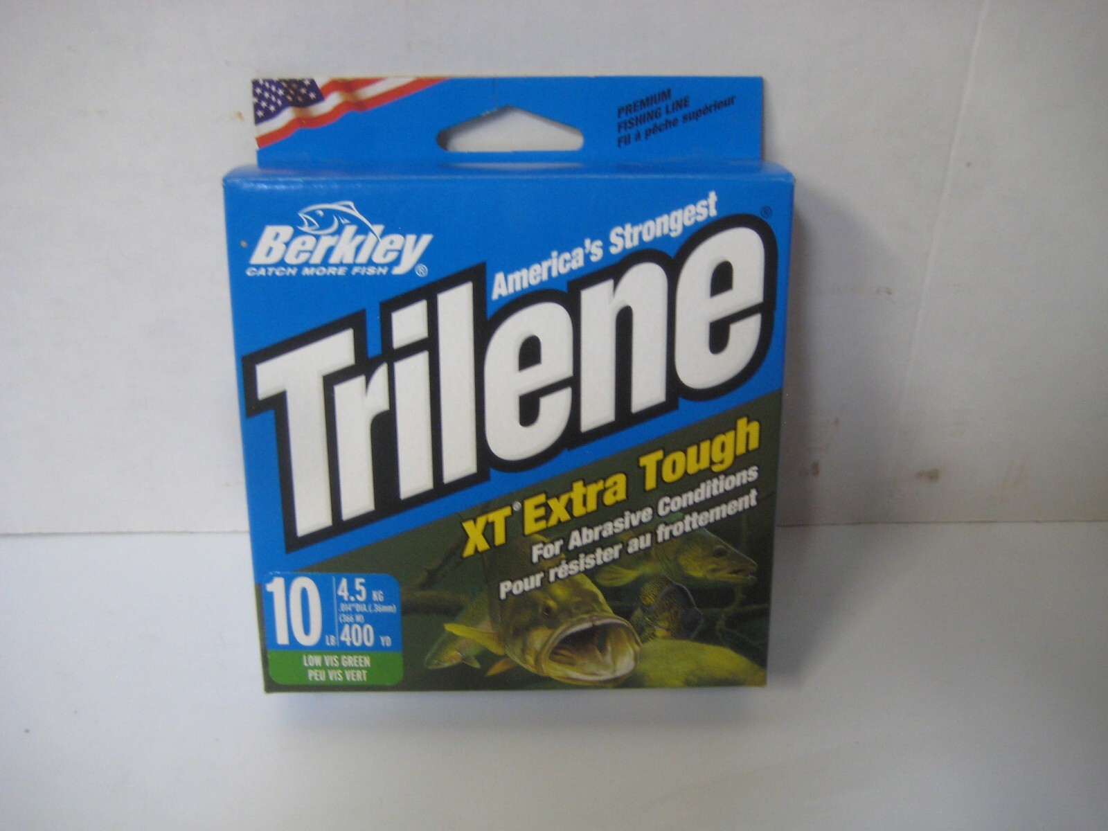 Berkley Trilene XT 10LB Low Vis Green 400yd
