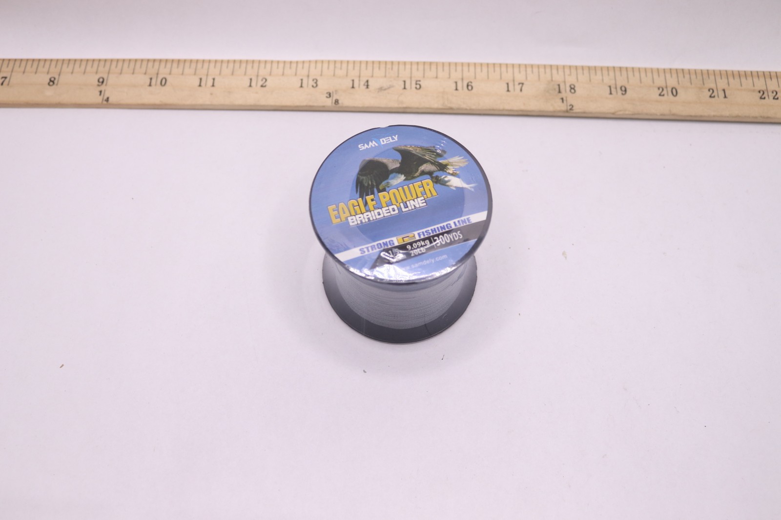 Eagle Power Fiber Braided Fishing Line Gray 300-yd x 20 lbs