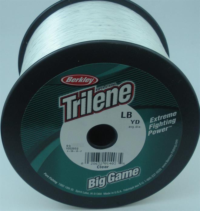 Berkley 1002994 BG340-15 40 Lb Big Game Monofilament Line 3 Lb Spool Clear