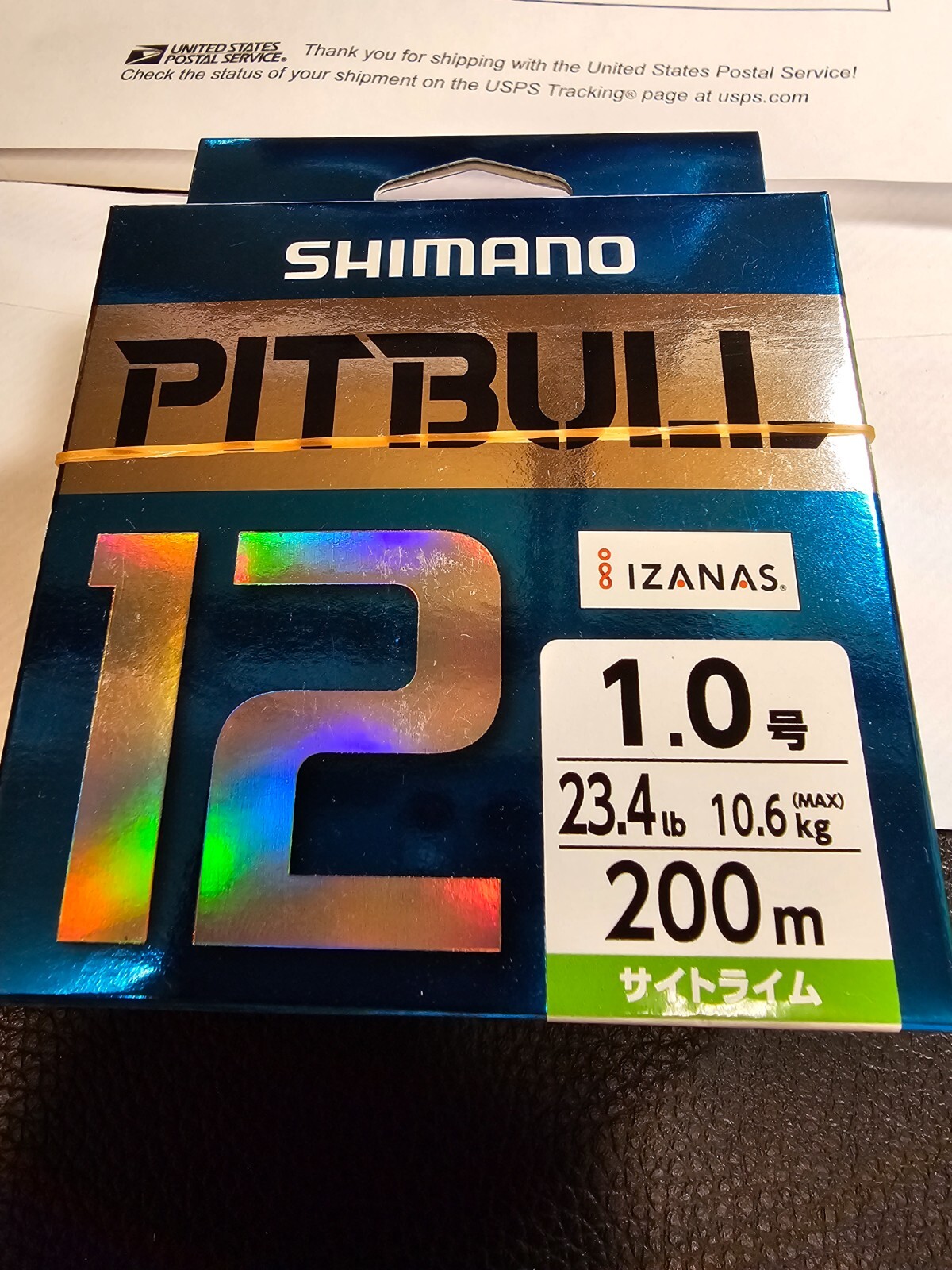Shimano Pitbull X12 Braided Line PE 200M Lime Green