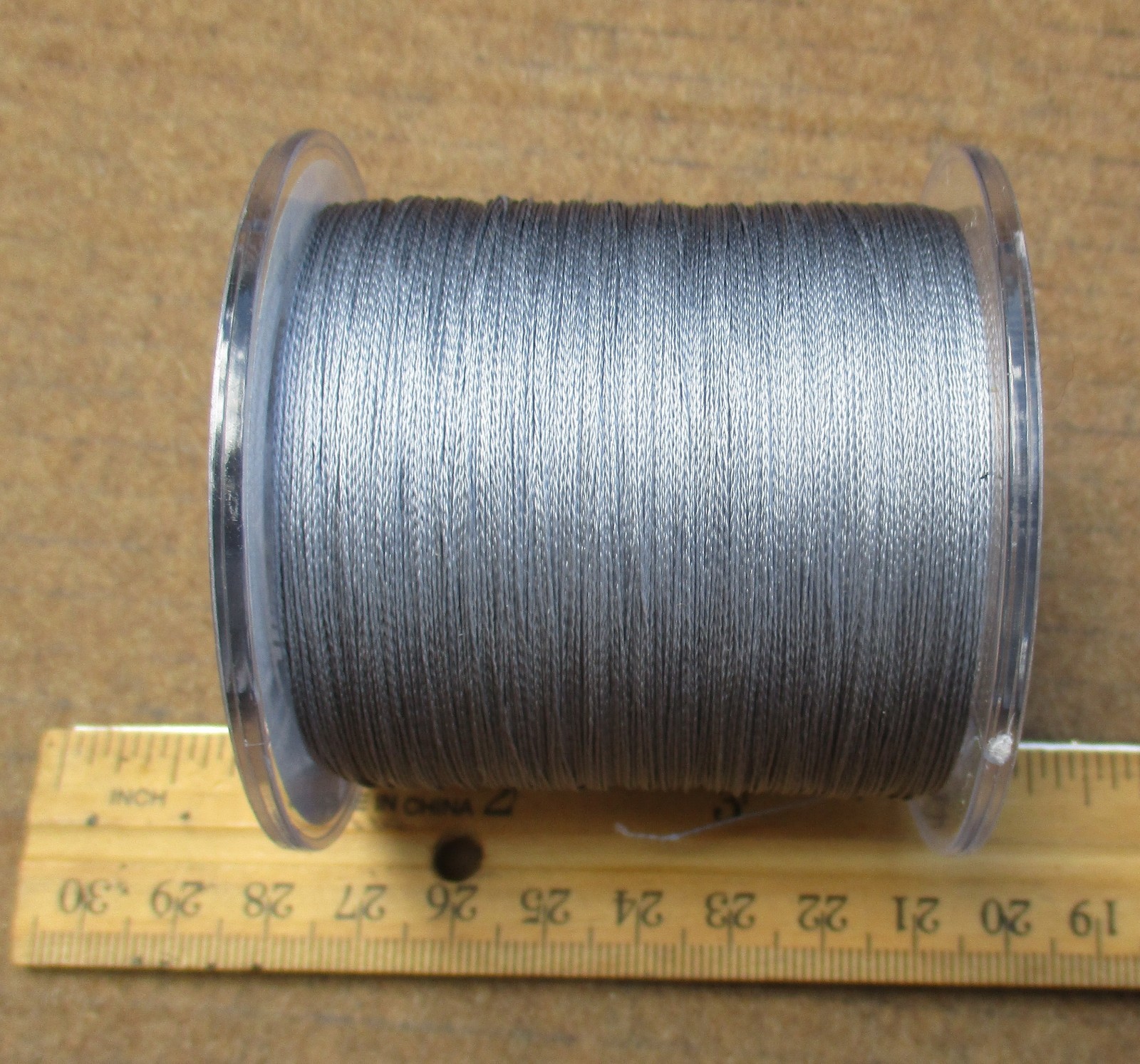 550yds (500m) GRAY 10lb test SUPER LINE BRAID Braided Fishing Line Bass Trout