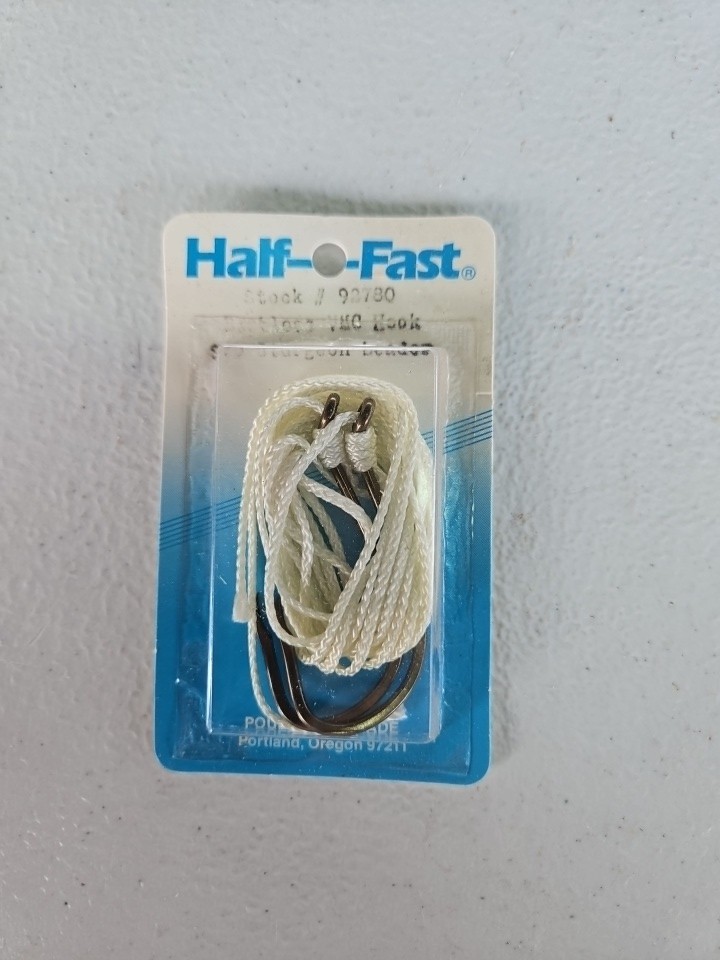 Half-Fast VMC 8/0 Sturgeon Leader Lot Of 10 Packs
