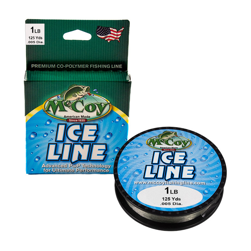 Ice Line – Premium CoPolymer Monofilament Ice Fishing Line – McCoy Fishing