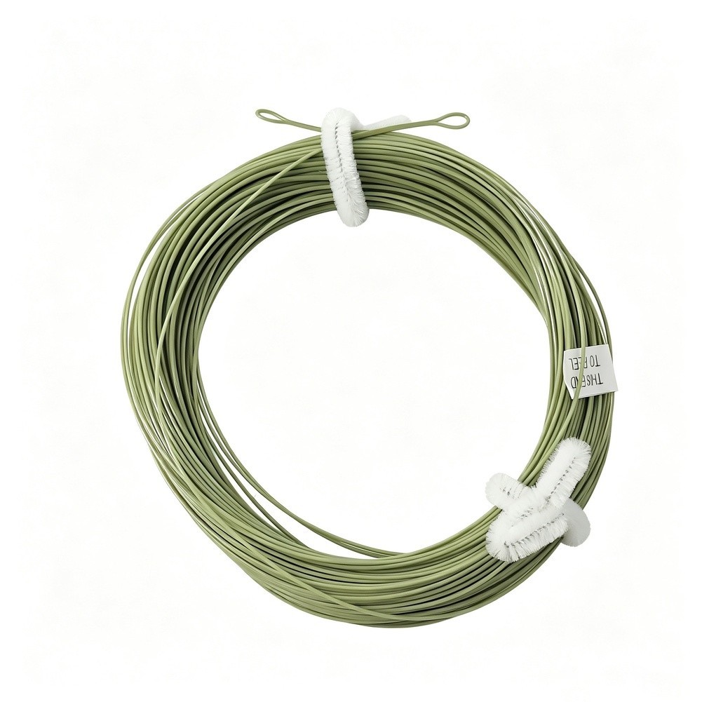 Moss Green WF Fly Line 100FT 3IPS Sinking Designed for Shallow Streams