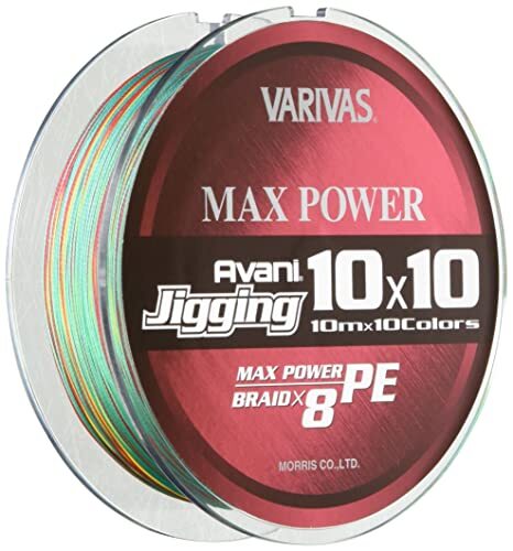 VARIVAS Avani Jigging 10X10 Max Power PE X8 500m #4 64lb PE Braid Braided