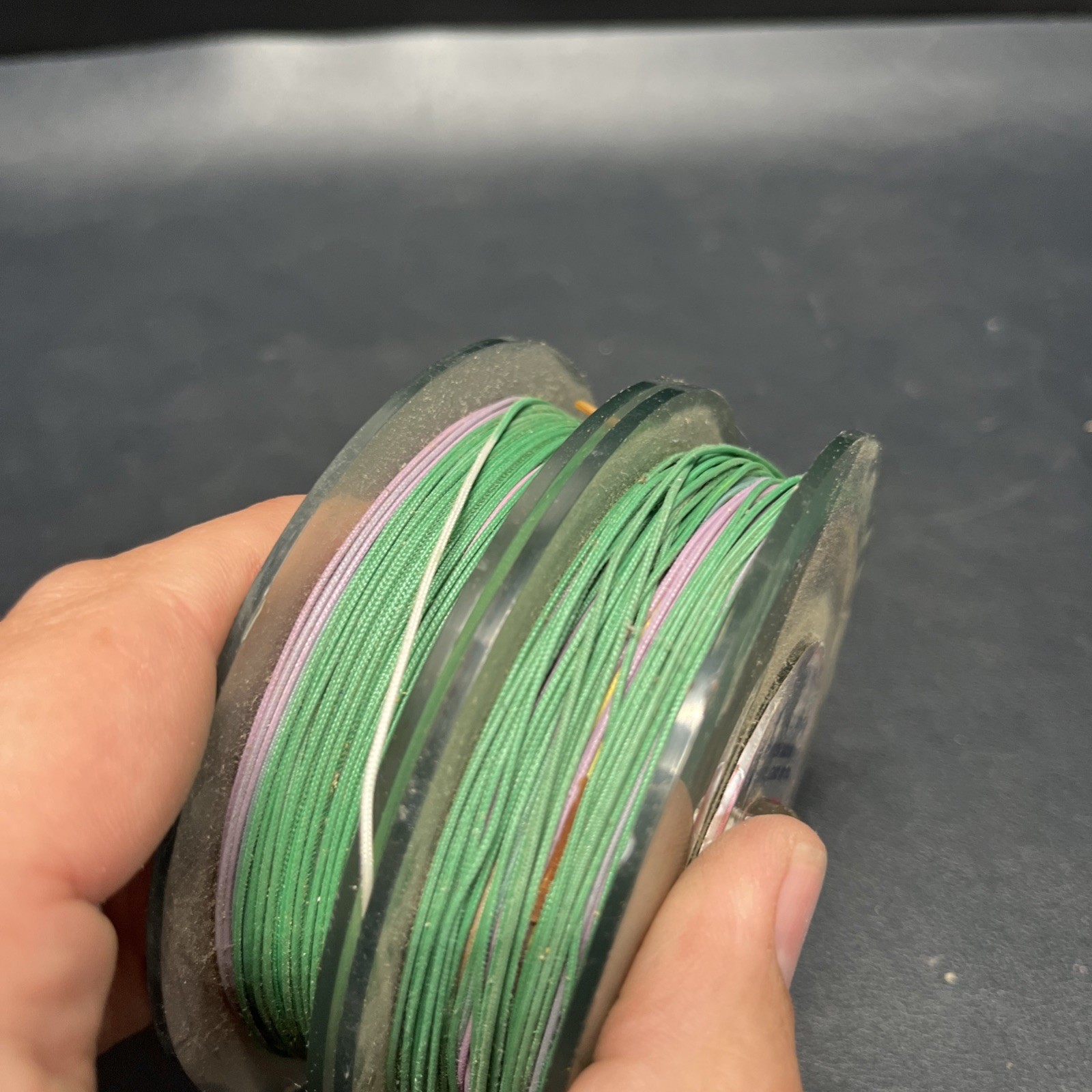 Sunset Tel-A-Depth Braided Dacron Trolling Line Spools Approximately 200 Yards