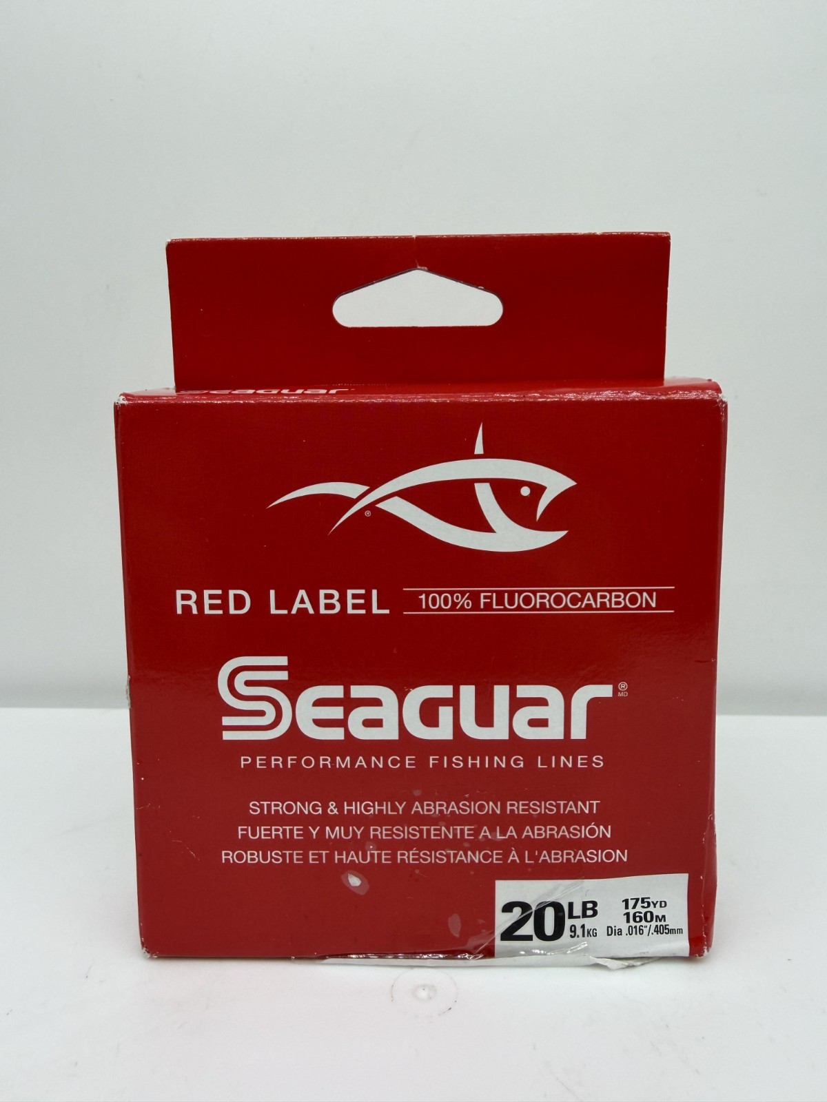 Seaguar Red Label 100% Fluorocarbon Main Line 20lb 175 Yards