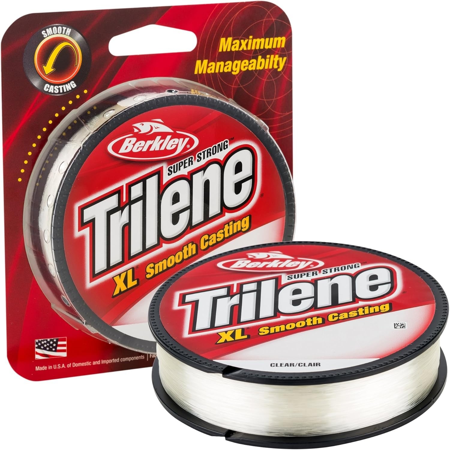 300yd Berkley Trilene XL Monofilament Line – Exceptional 4lb Fishing Gear